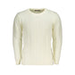 White Fabric Sweater