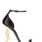 Black Calf Leather Opyum Sandals
