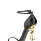 Black Calf Leather Opyum Sandals