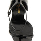 Black Calf Leather Opyum Sandals