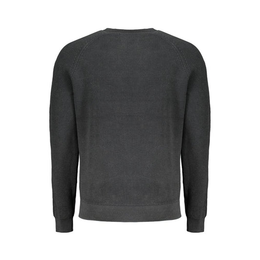 Black Cotton Sweater
