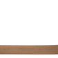Pink Leather Gold Logo Metal Buckle Belt