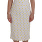 Sunflower Ricamo Sheath Dress