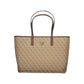 Beige Polyethylene Handbag