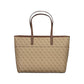 Beige Polyethylene Handbag