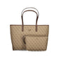 Beige Polyethylene Handbag