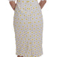 Sunflower Ricamo Sheath Dress
