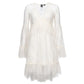 White Polyamide Dress