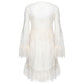 White Polyamide Dress