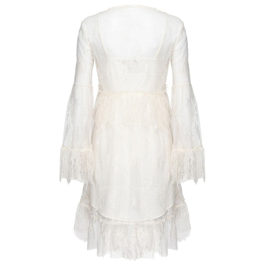 White Polyamide Dress