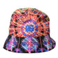 Multicolor Luminaire Nylon Logo Bucket Cap