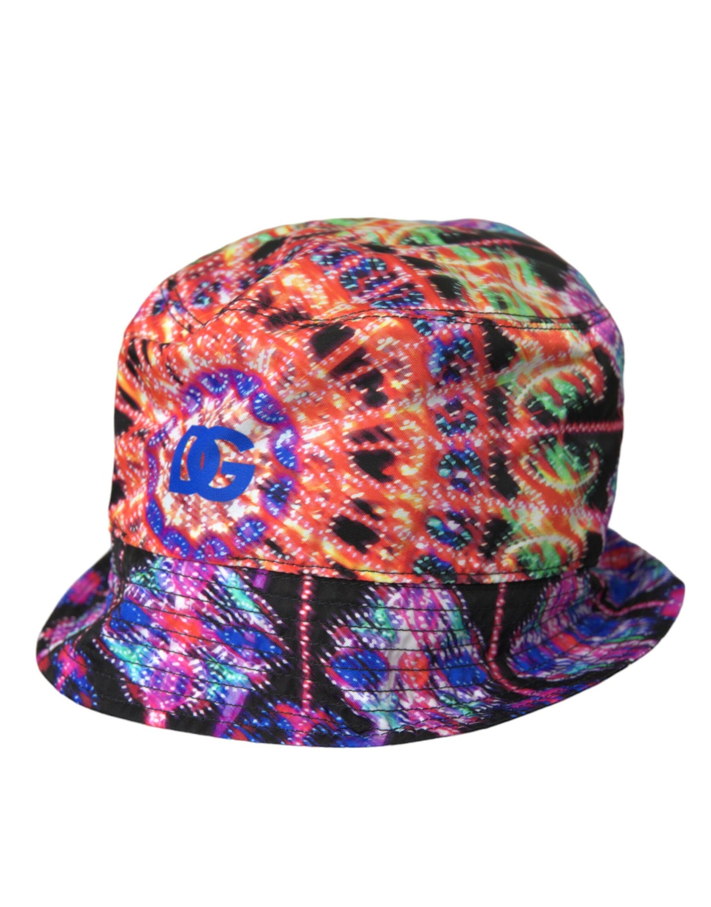 Multicolor Luminaire Nylon Logo Bucket Cap