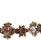Gold Brass Sacred Heart Waist Belt