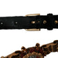 Gold Brass Sacred Heart Waist Belt