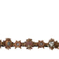 Gold Brass Sacred Heart Waist Belt