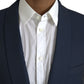 Blue MARTINI Shawl Single Breasted Blazer