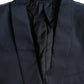 Blue MARTINI Shawl Single Breasted Blazer