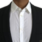 Black Crown Bee MARTINI Single Breasted Coat Blazer
