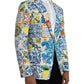 Multicolor Majolica TAORMINA Single Breasted Blazer