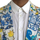 Multicolor Majolica TAORMINA Single Breasted Blazer