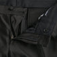 Black Silk SlimFit Dress Formal Pants