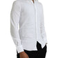 White Cotton Stretch Formal SICILIA Shirt