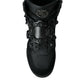 Black Logo Leather Miami High Top Sneakers Shoes