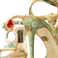 Multicolor Jacquard Crystals Sandals Shoes