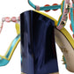 Multicolor Studded Leather Sandals Shoes