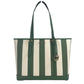 Jet Set Travel Large TZ Shoulder PVC Tote Bag Purse Fern Green