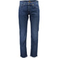 Blue Cotton Jeans & Pant