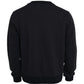 Dark Blue Cotton Logo Plaque Sweatshirt Sweater