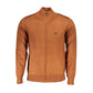 Brown Nylon Sweater