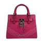 Hamilton Small Electric Pink Satchel Crossbody Bag