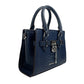 Hamilton XS Navy Snake Satchel Crossbody Bag Purse