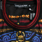 Multicolor Julius Caesar Cotton Crew Neck T-shirt