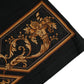 Black Gold Logo Print Cotton Crew Neck T-shirt