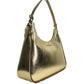 Wilma Large Smooth Leather Chain Shoulder Bag Purse Gold