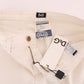 Elegant White Regular Fit Jeans