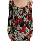 Elegant Full Length Sheath Floral Dress