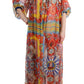Elegant Full-Length Tunic Maxi Dress
