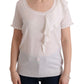 Elegant White Lana Wool Top