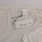 Elegant White Lana Wool Top