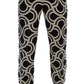 Sleek Patterned Slim-Fit Trousers