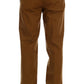 Elegant Brown Formal Trousers for Men