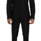 Elegant Blue Slim Fit Three-Piece Suit