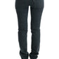 Chic Superslim Gray Cotton Jeans