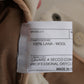 Chic Beige Cropped Wool Pants