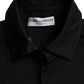 Black Logo Collared Short Sleeves Polo T-shirt