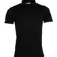 Black Logo Collared Short Sleeves Polo T-shirt